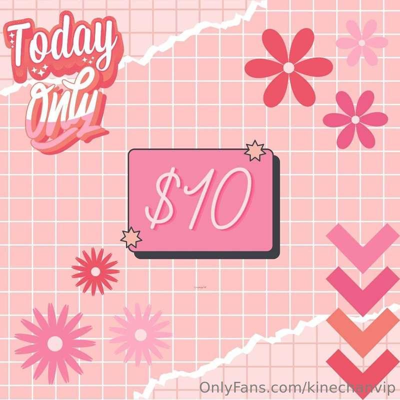 First fan to tip $10 gets $300 worth of content ‼️