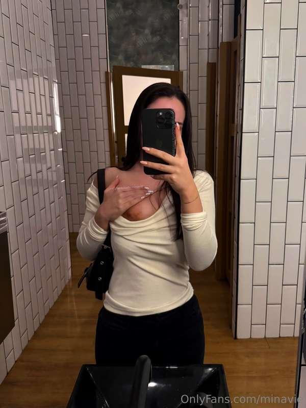 Just popping them out wherever I go 🤭