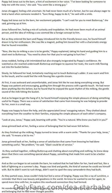 Writing a short story that entirely wholesome but has words ..