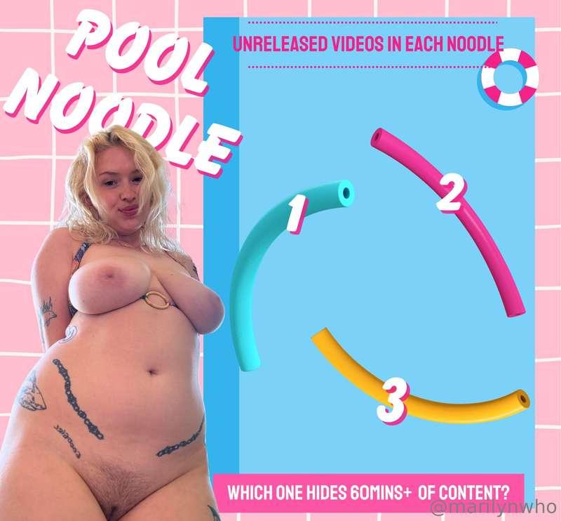 ### ***PICK MY NOODLE*** each noodle hides content (includin..