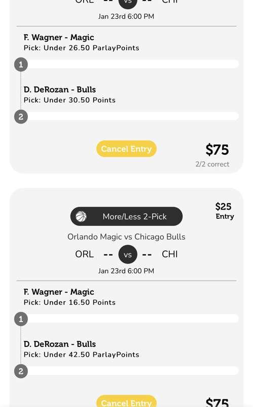 Parlay play 🤑