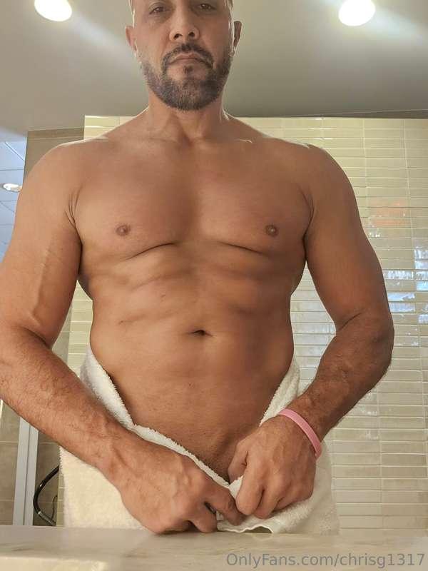 Early morning sauna session 