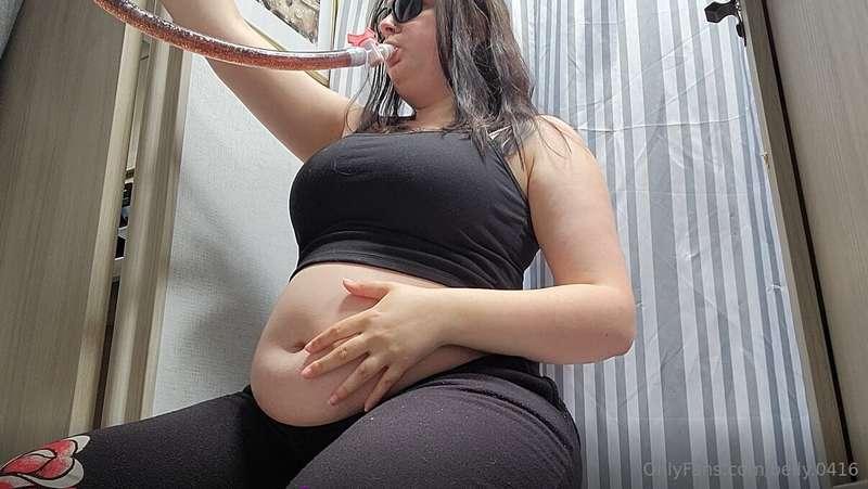 The carbonation is killing me! Every swallow makes my belly ..