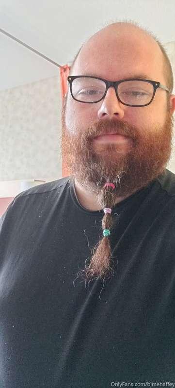 My beard is ready for pride month. Are you?