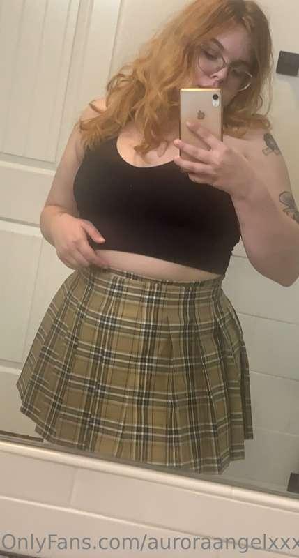 Do you want to peek under my skirt?