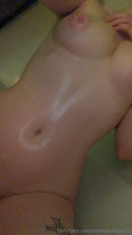 Took a nice hot bath ;( wish i had some company 