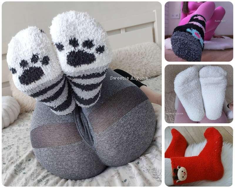 Fuzzy socks set 🧦 ( set number 5, you can see other sets und..