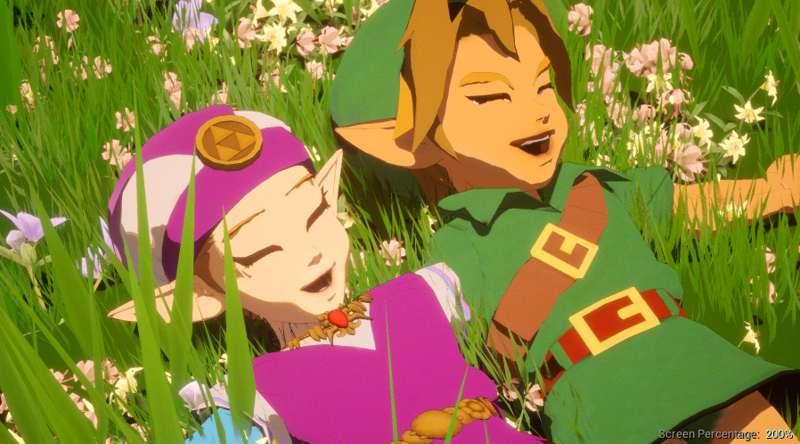 Work in progress Young Link and Zelda