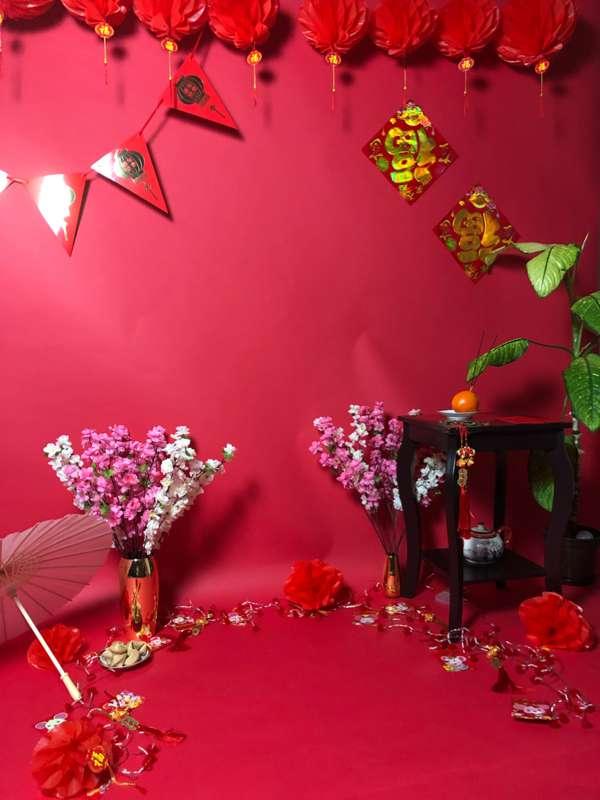 CNY shoot set up!