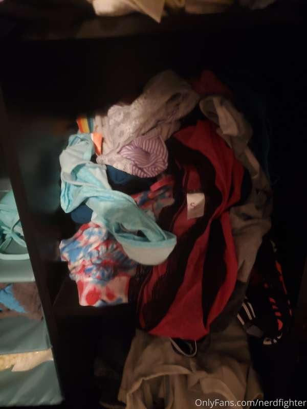 What underwear should i pick. 
Yes its messy it's where they..