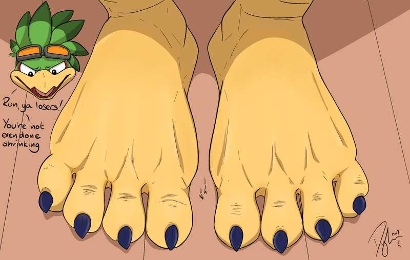 Jet foots