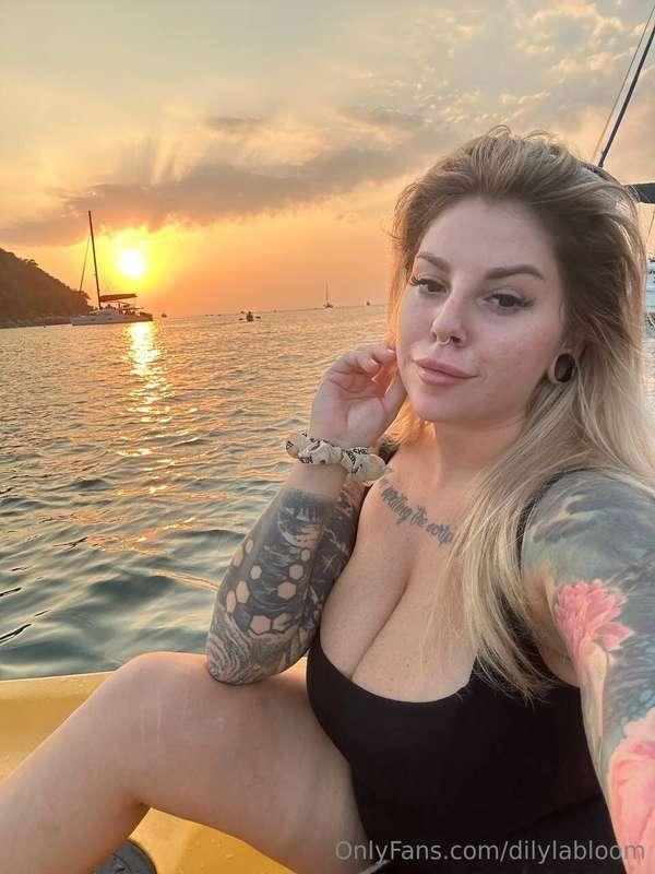 Letting the waves match my mood.