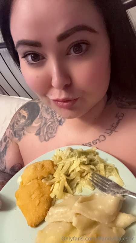 Pierogies pasta, and chicken Cordon Bleu