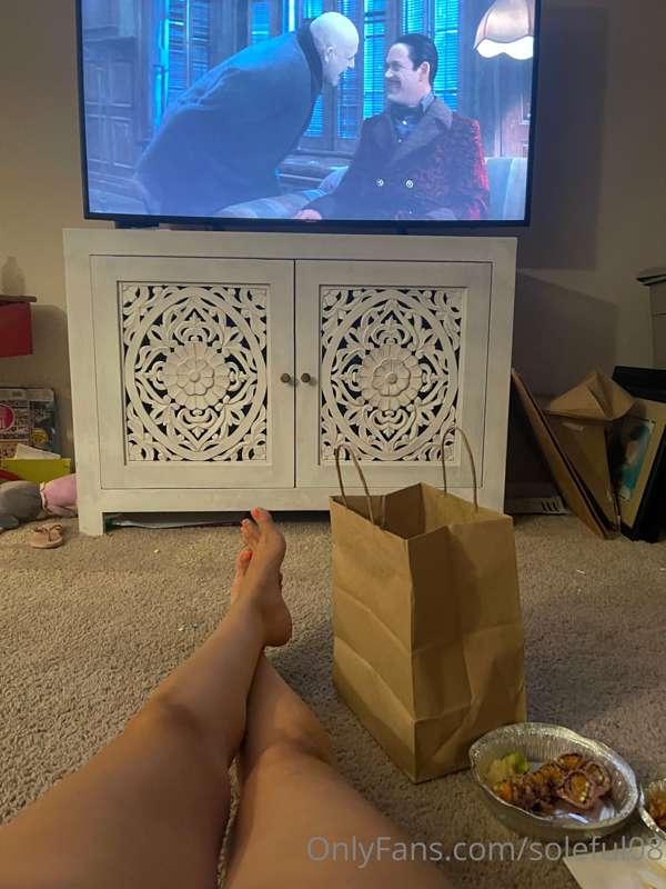 Night in with sushi take out! Thinking about how I’m opening..