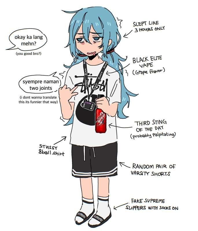 another filo miku variant: vape na may lanyard
