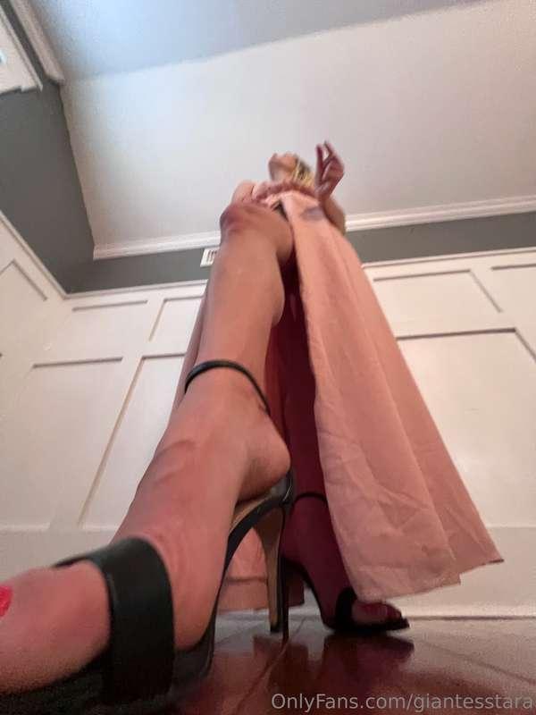 High heels on my tippys