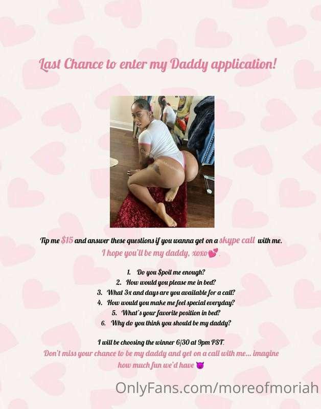 Whose gonna be my Daddy? 😈
