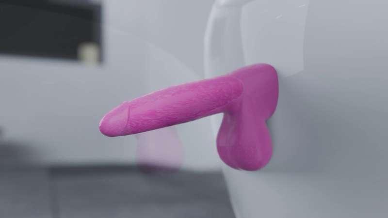 Fucking a Dild@ in the Bathroom | ANIMATION