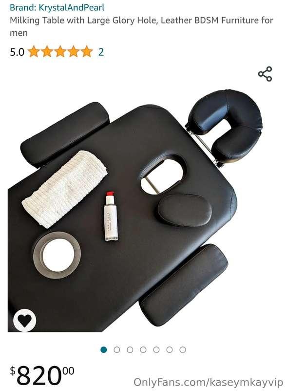 Currently saving for a new piece of furniture 🙃 any donation..