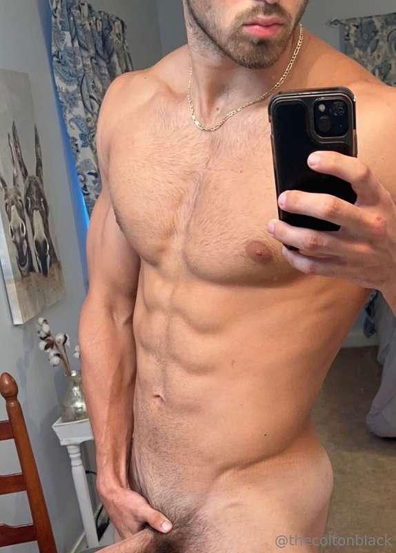 Morning wood needs some care 😈