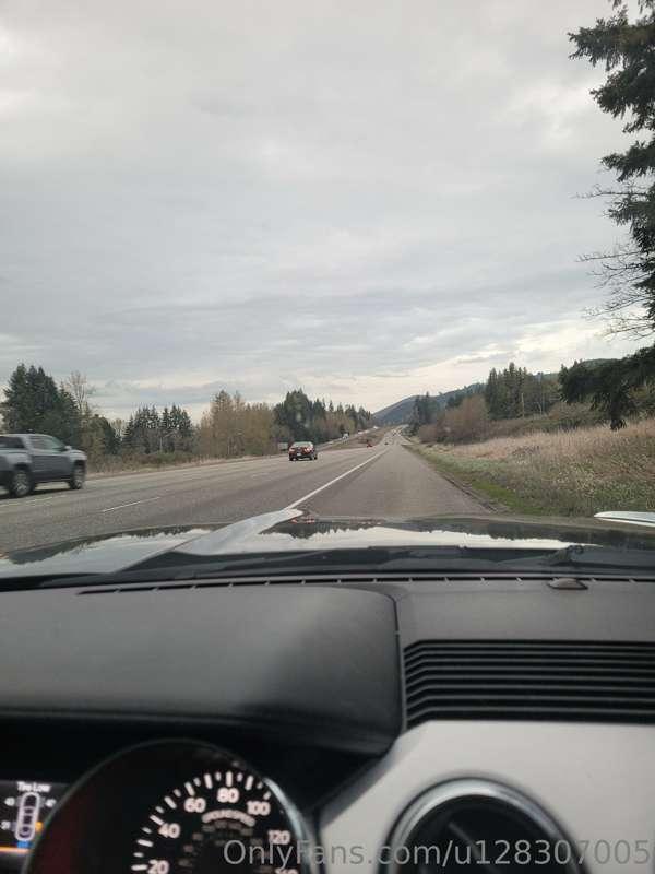 Hey well I am on the side of the frwy with blown tire. So no..