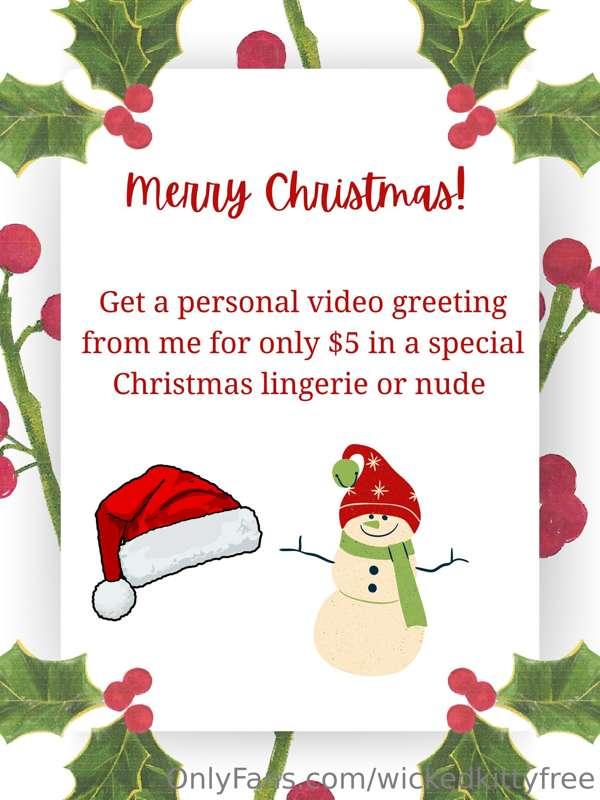 Get a video greeting from me! 💕 only $5
