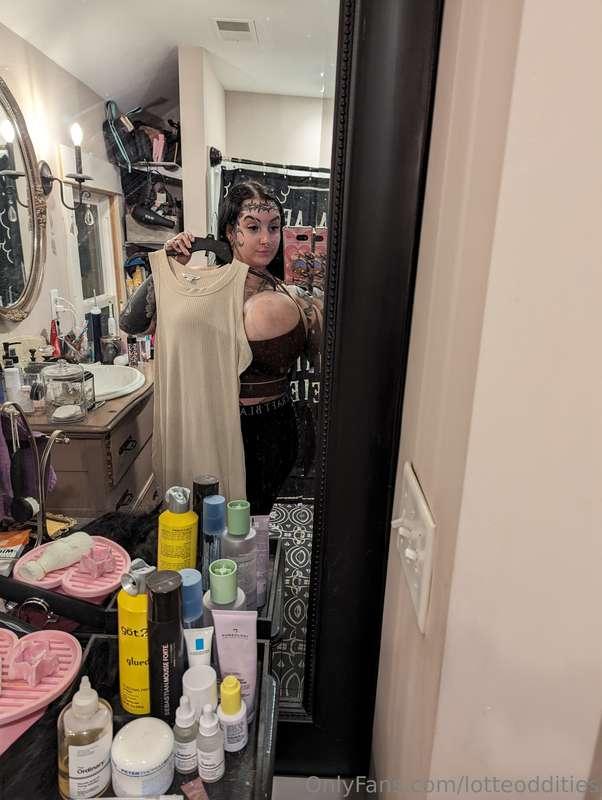 I got this dress today so I'd have something to wear that is..