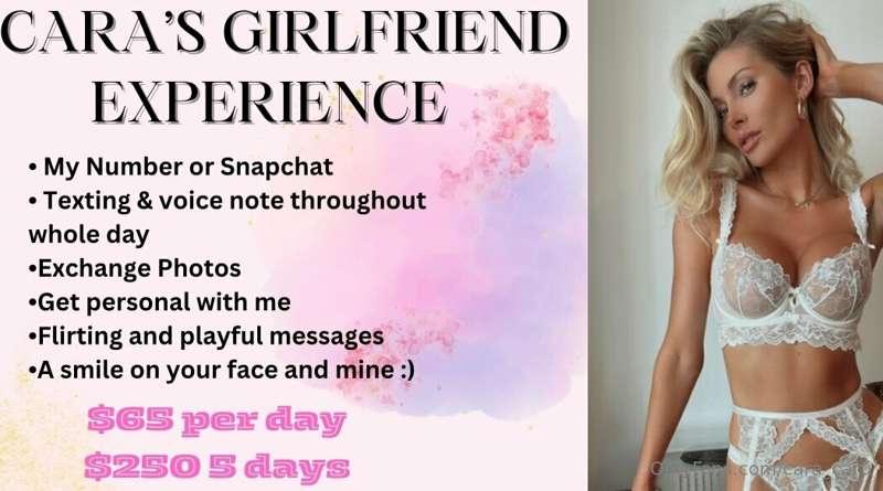 GFE - have the girlfriend experience with me 💗
Let me make y..