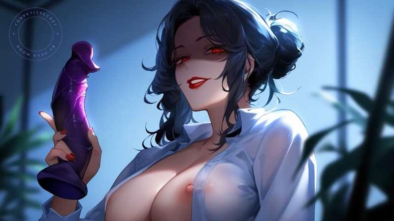 Ta cheffe te convoque dans son bureau partie 2 (pegging) (nsfw) (anal) (switch)