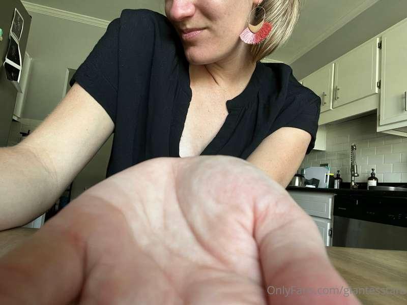 I got your whole life...in the palm of my hand...fun hand vi..
