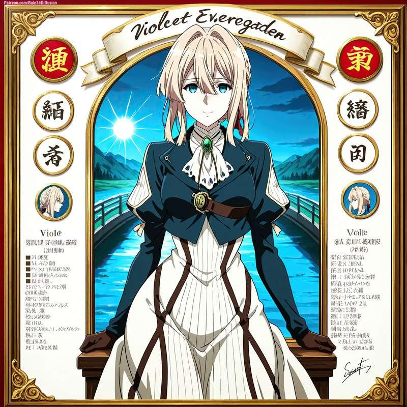 Violet of Violet Evergarden Sexy Poses [Gen 2.5]
