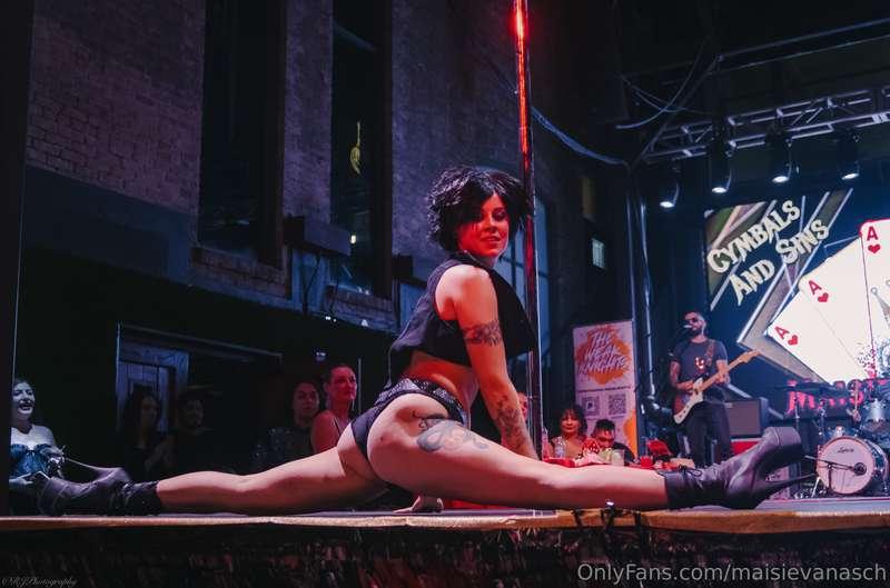 Photos from my most recent performance where I was dressed a..
