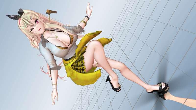 MMD Marin Cosplay Ruppe
