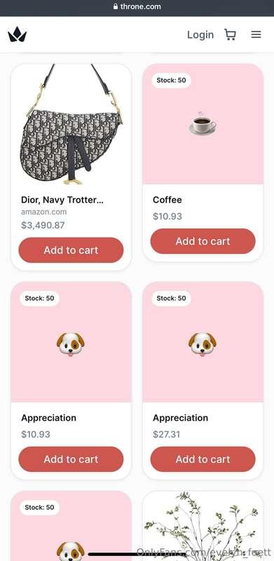 Go check out my wish list