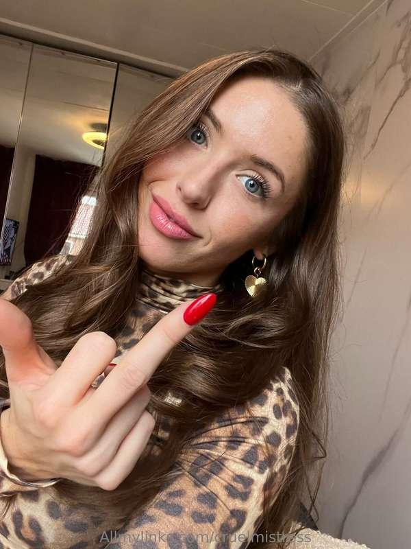 You will never be a real man and you know it. But at least y..