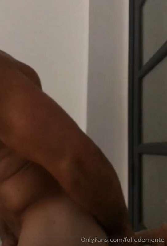 Wall dildo ride 🔥 🥵 🍆 🍑 💦 🤤