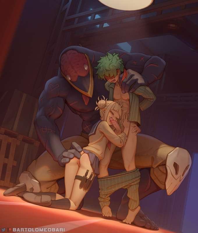 Toga, Nomu, Deku