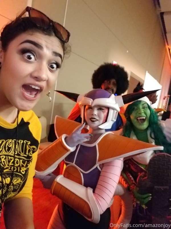 Some of the Cosplayers there! With my take-home items, I got..