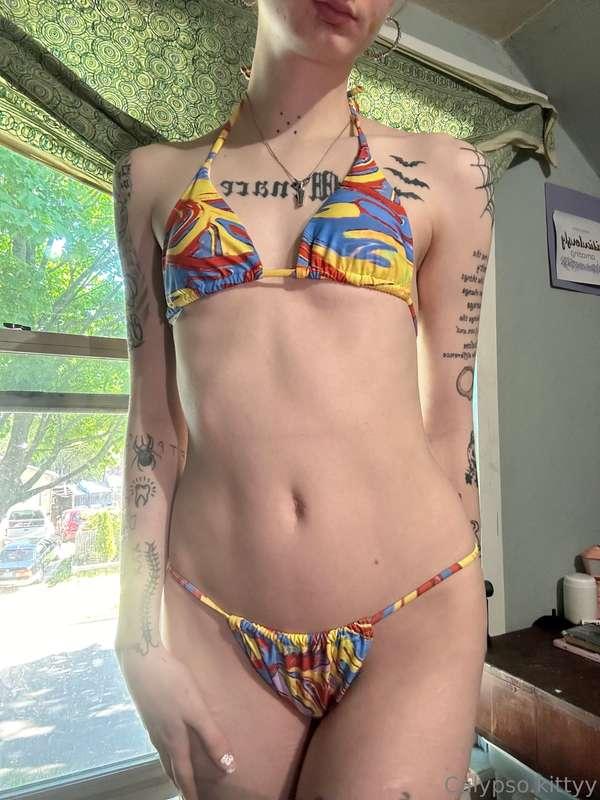 Do you like my new swimsuit?