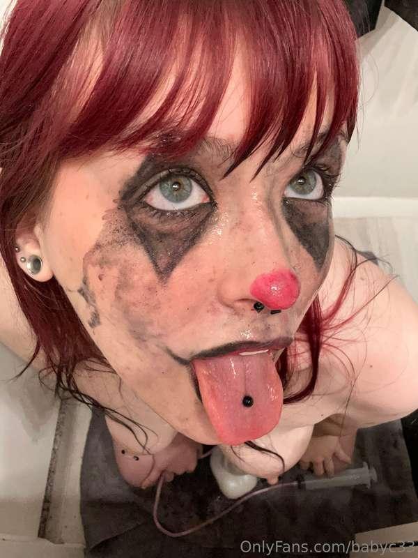 I loved ruining this makeup🤡❤️