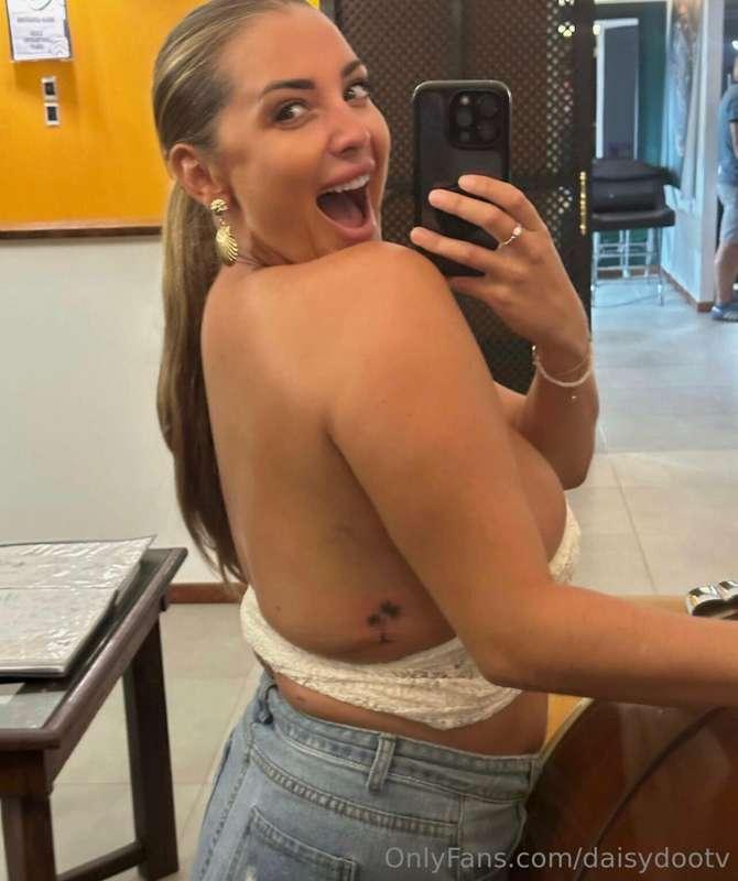 Throwback to my first tattoo! 🤭

**MAIN PAGE: @DAISYDOOXX**