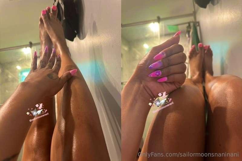 you like my nails daddy? who’s paying for them next week? co..