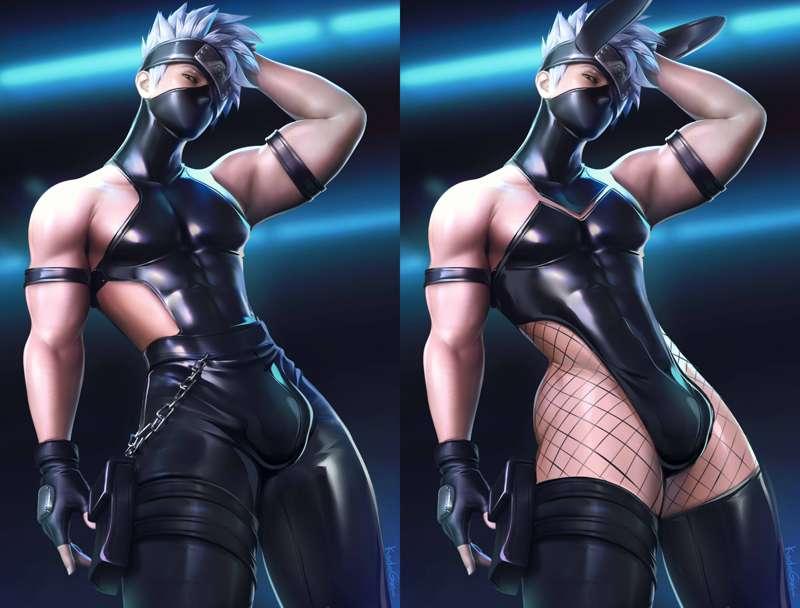 December Rewards - Latex+Bunny Kakashi
