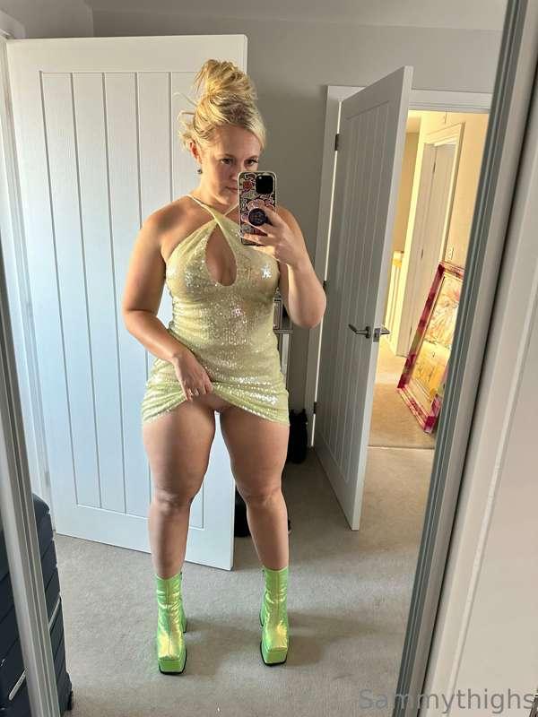 Do you like my new dress?
