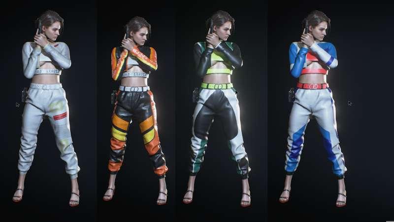 Jill Midnight Runner outfit