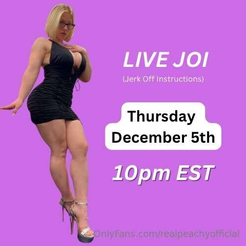 Going LIVE this Thursday @ 10pm EST! See you there? 😍