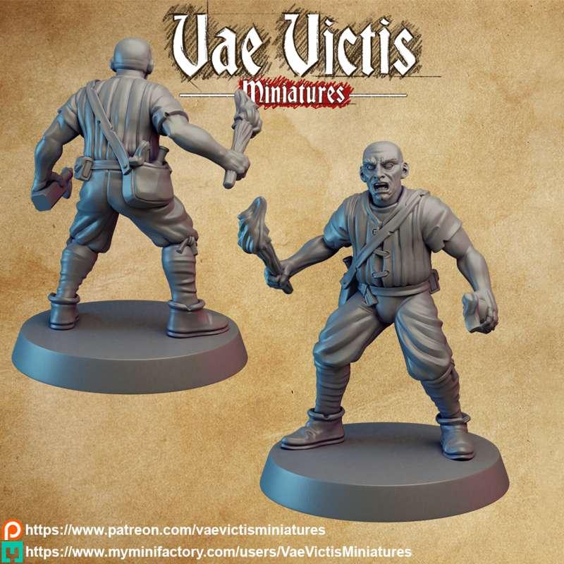 August teaser : Angry villager pre-built 02!