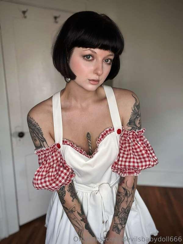 Italian babe.