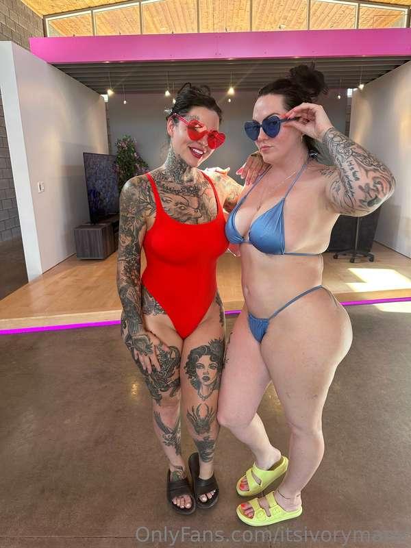 DOUBLE TROUBLE! 😈❤️😳 Made some content with my new friend @h..