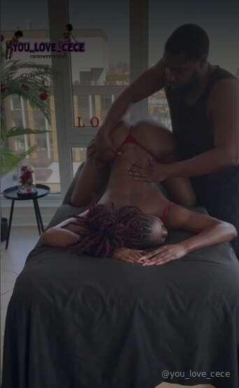 I booked myself a sensual massage for one, He oiled up my bo..